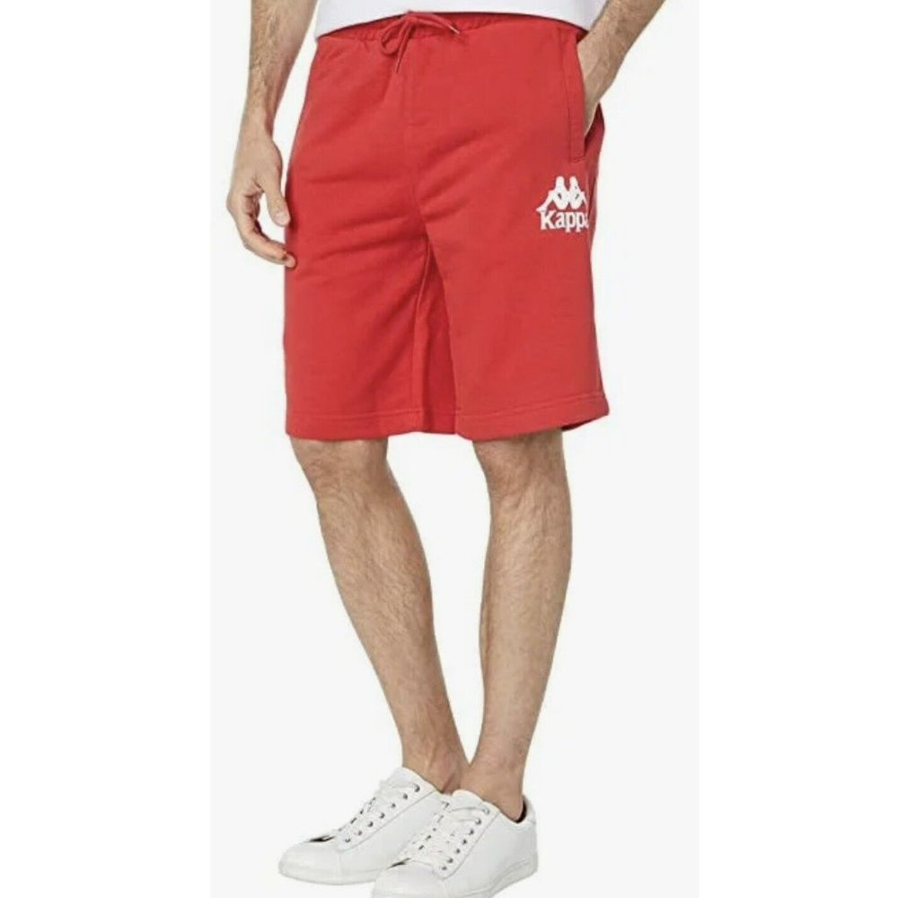 NWT Kappa Authentic Uppsala Men's Shorts Color Red